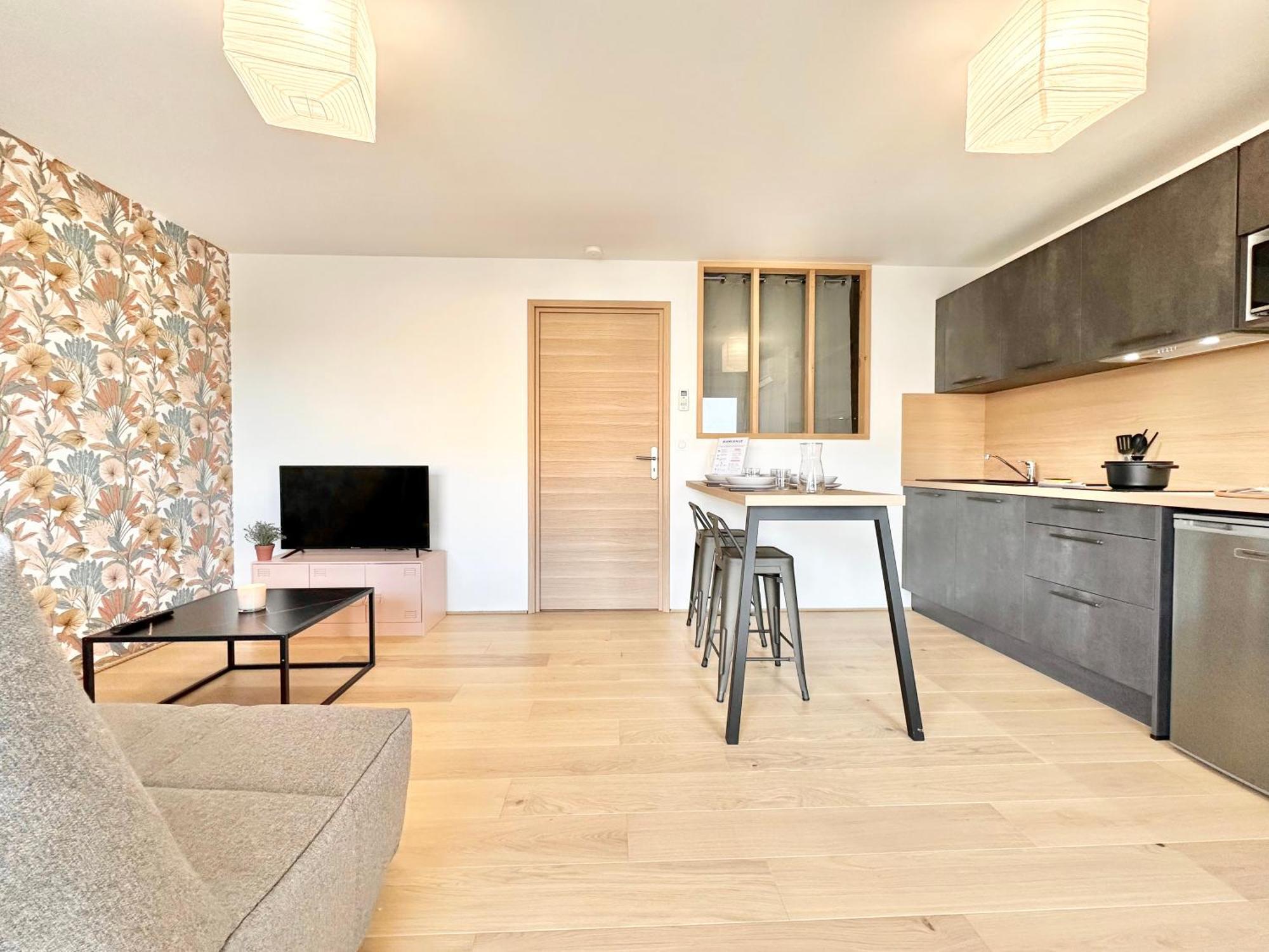 Apartment La Rose Pastel - Parking - Hyper Centre - Neuf *